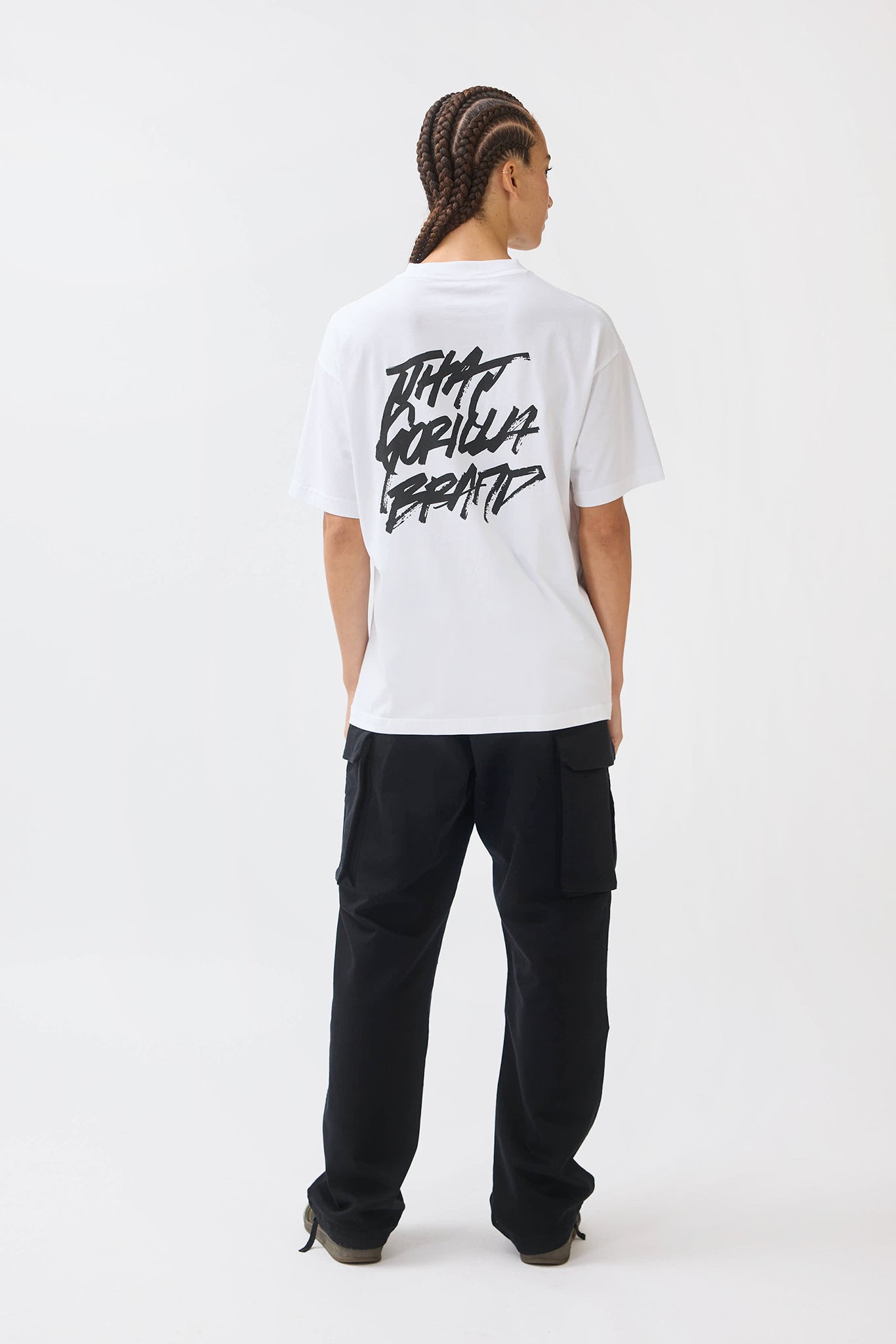 TGB x JK5 THAT GORILLA BRAND T-SHIRT - WHITE - THAT GORILLA BRAND