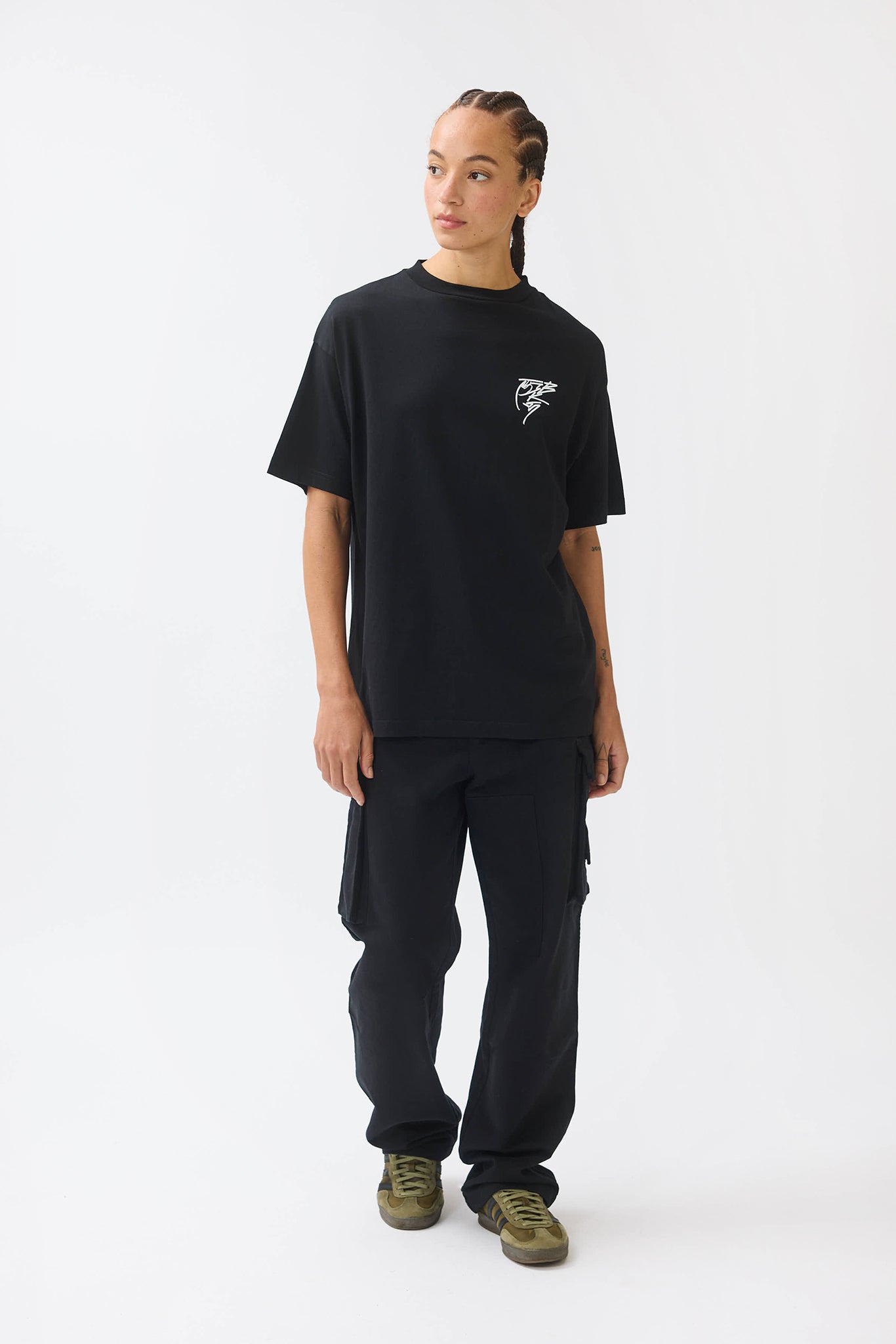 TGB x JK5 SHINE A LIGHT T-SHIRT - BLACK - THAT GORILLA BRAND