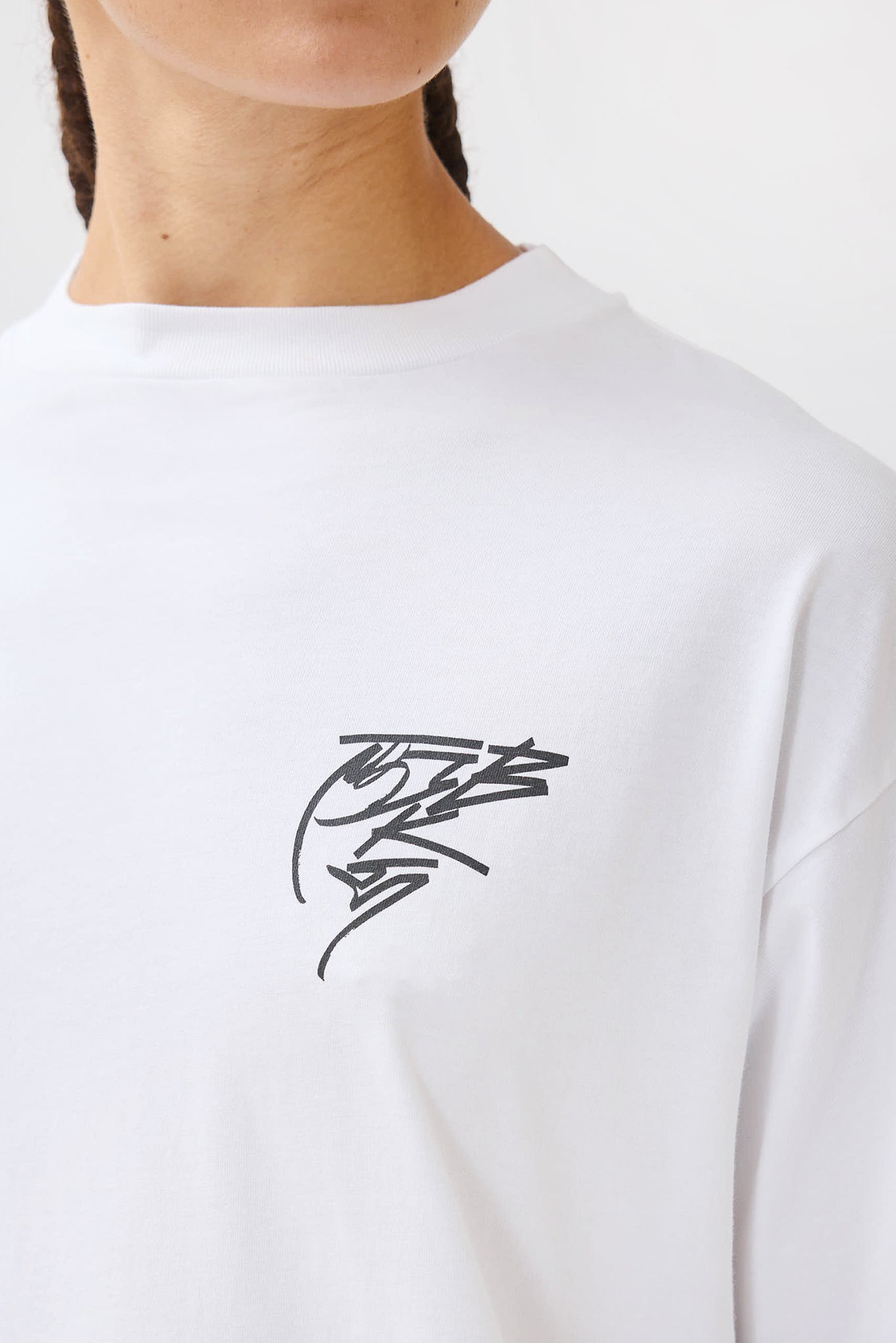 TGB x JK5 SHINE A LIGHT T-SHIRT - WHITE - THAT GORILLA BRAND