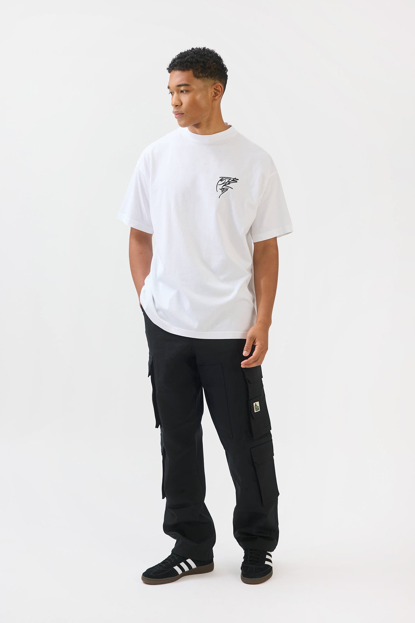 TGB x JK5 SHINE A LIGHT T-SHIRT - WHITE - THAT GORILLA BRAND