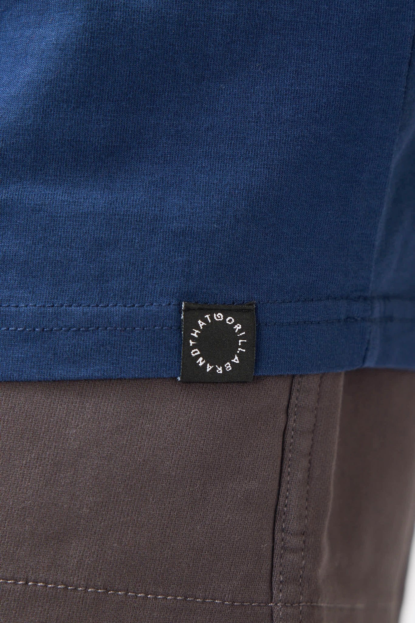 MINI EMBROIDERY T-SHIRT - NAVY - THAT GORILLA BRAND