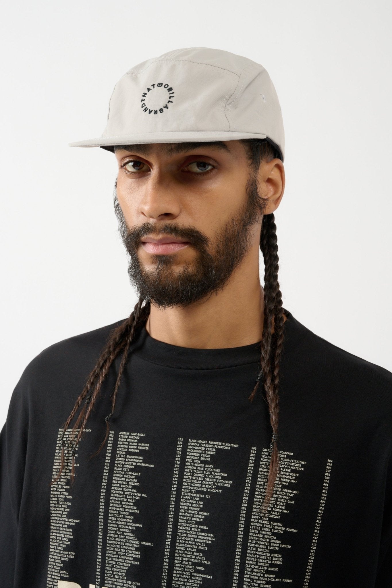 5 - Panel Camper Cap - Grey - THAT GORILLA BRAND