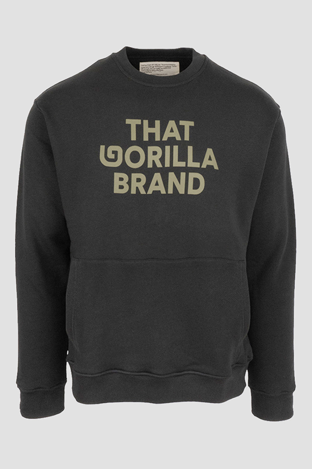 THAT GORILLA BRAND KANGA SWEATSHIRT - BLACK