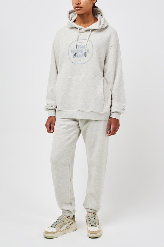 BADGE HOODIE - OAT - THAT GORILLA BRAND