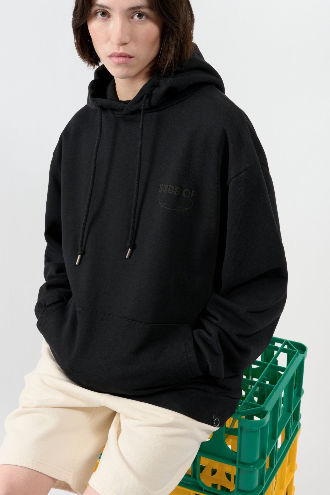 Birds of Bwindi Hoodie - Black - THAT GORILLA BRAND