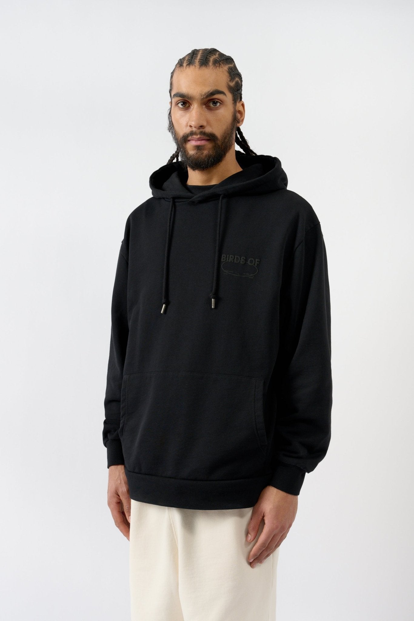 Birds of Bwindi Hoodie - Black - THAT GORILLA BRAND