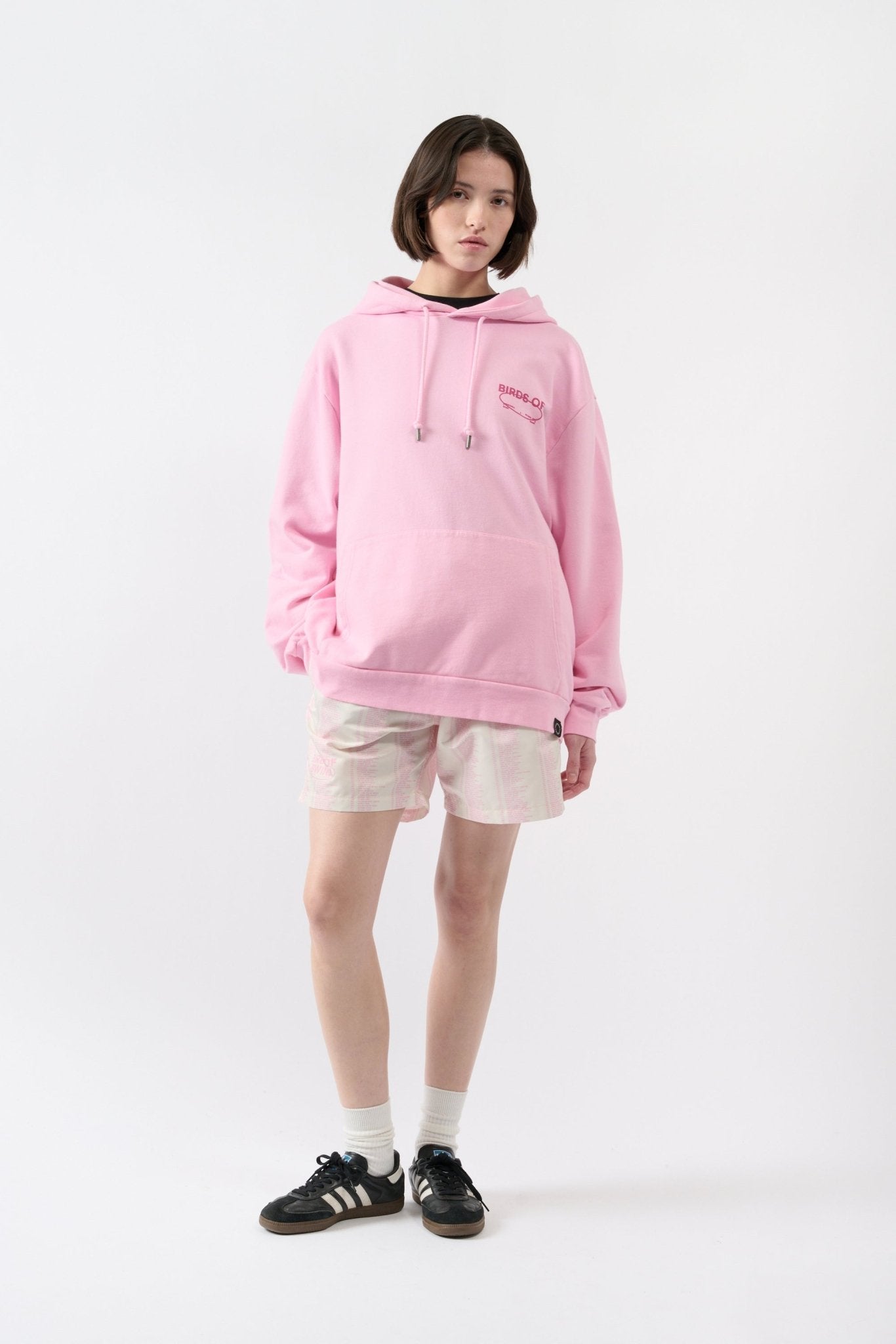 Birds of Bwindi Hoodie - Pink - THAT GORILLA BRAND