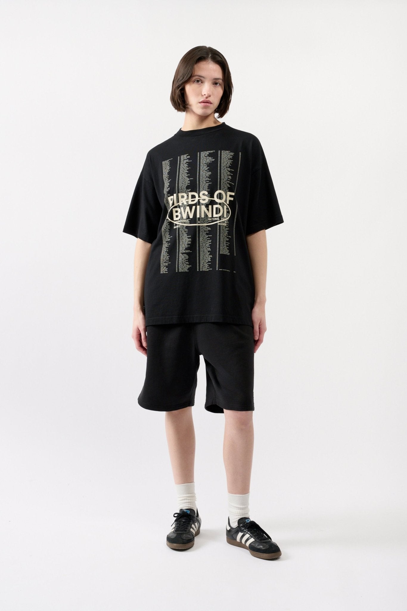 Birds of Bwindi T-shirt - Black - THAT GORILLA BRAND