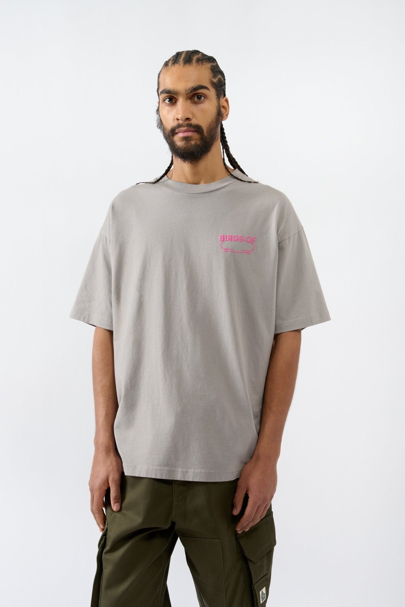 Birds of Bwindi T-shirt - Grey - THAT GORILLA BRAND