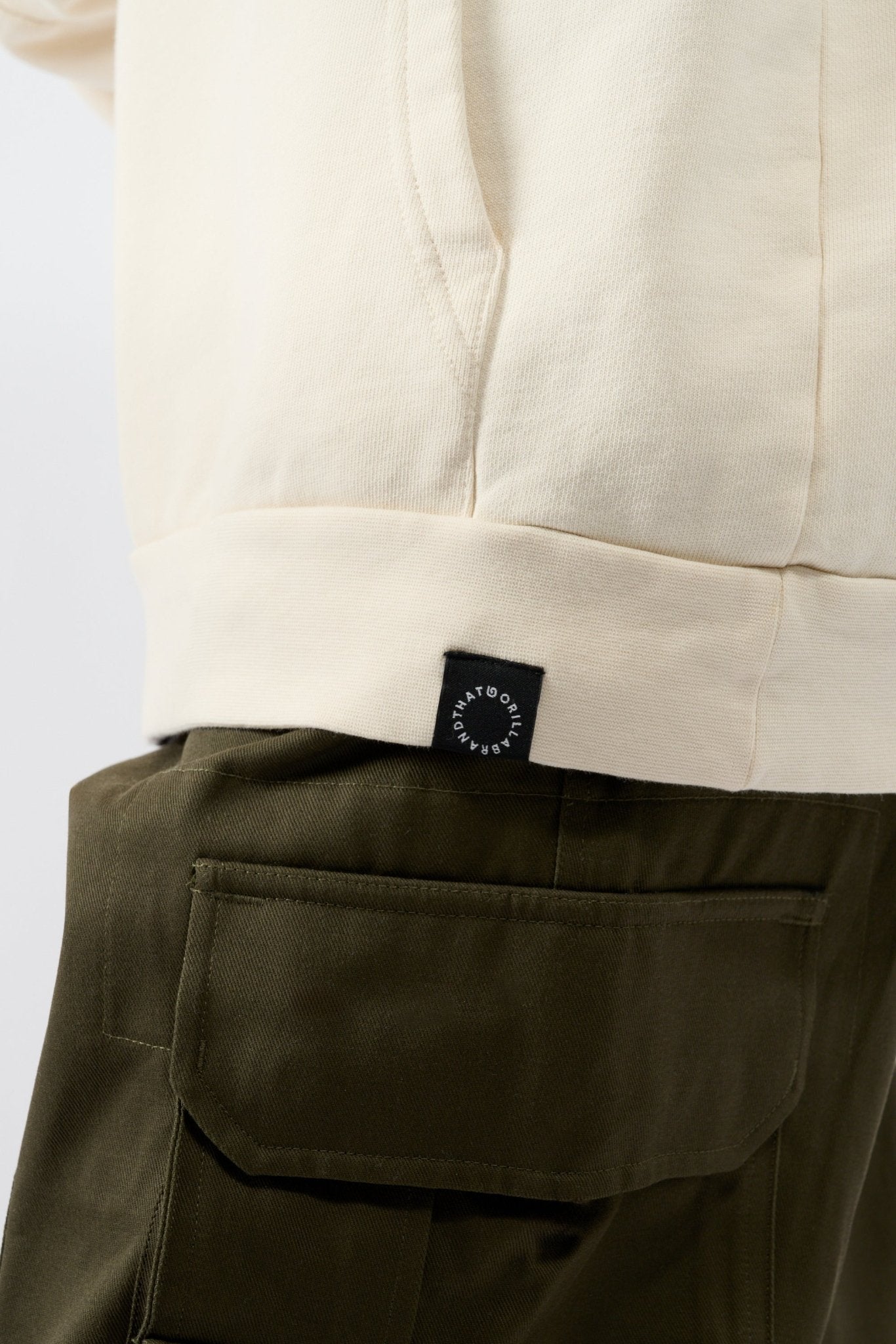 Dance Africa Hoodie - White - THAT GORILLA BRAND