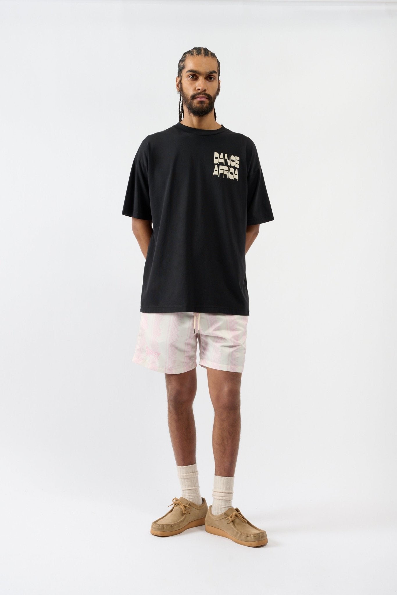 Dance Africa T-shirt - Black - THAT GORILLA BRAND