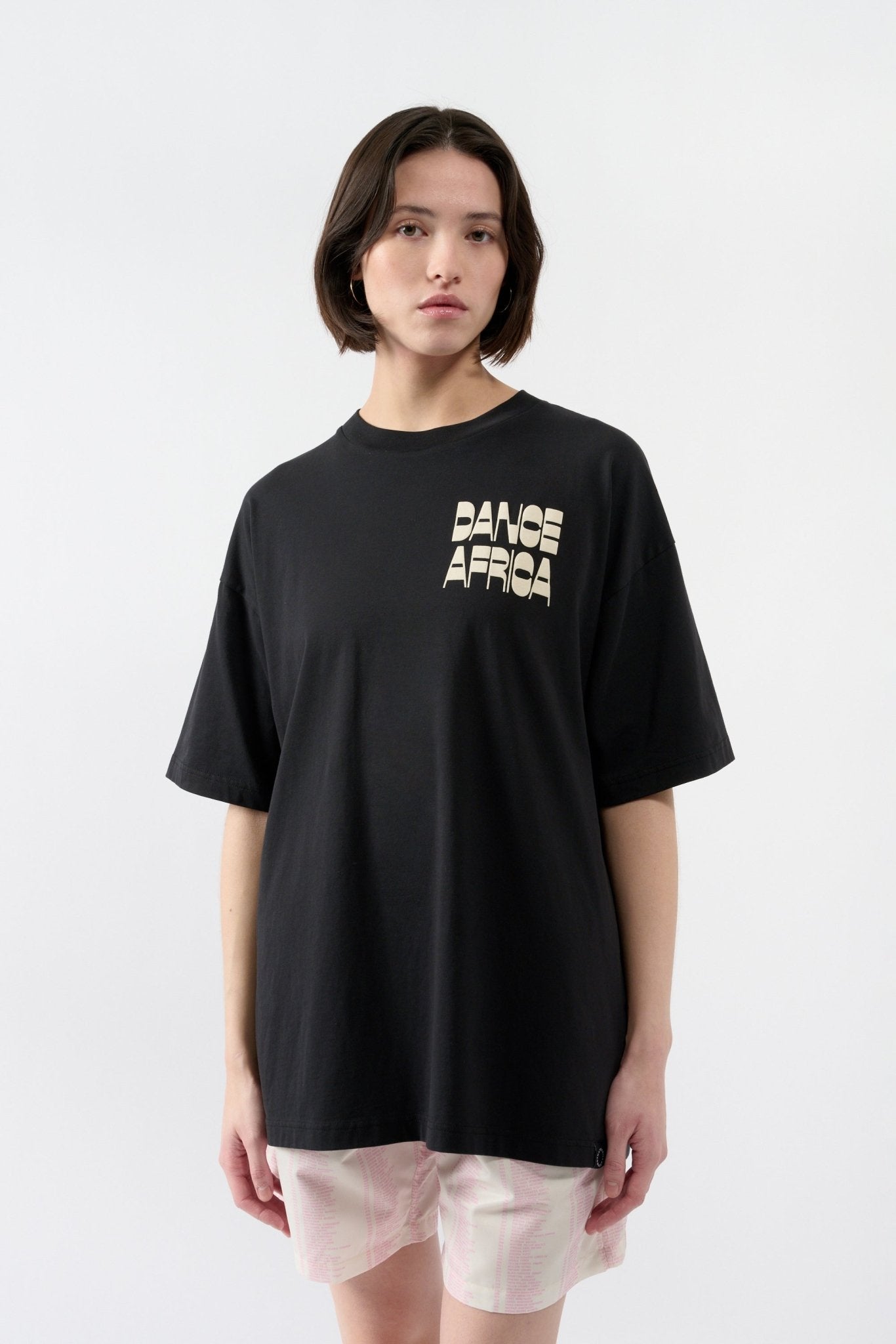 Dance Africa T-shirt - Black - THAT GORILLA BRAND