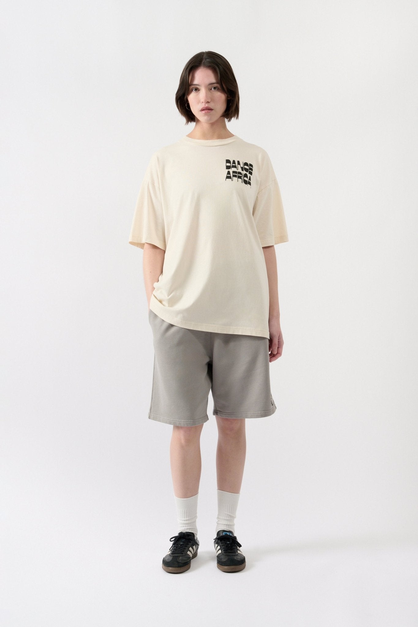 Dance Africa T-shirt - White - THAT GORILLA BRAND