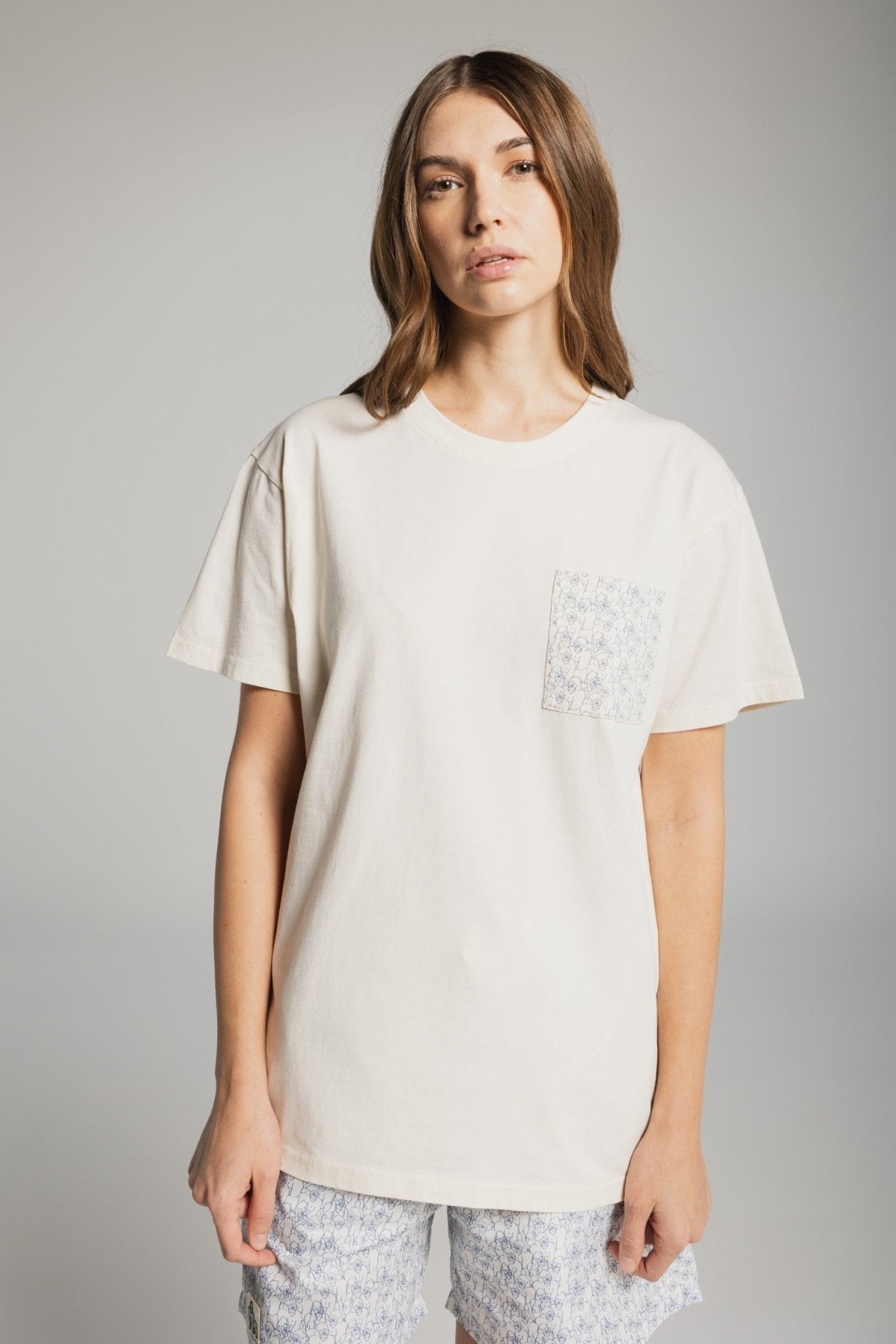 GORILLA CAMO POCKET T - DUST WHITE - THAT GORILLA BRAND