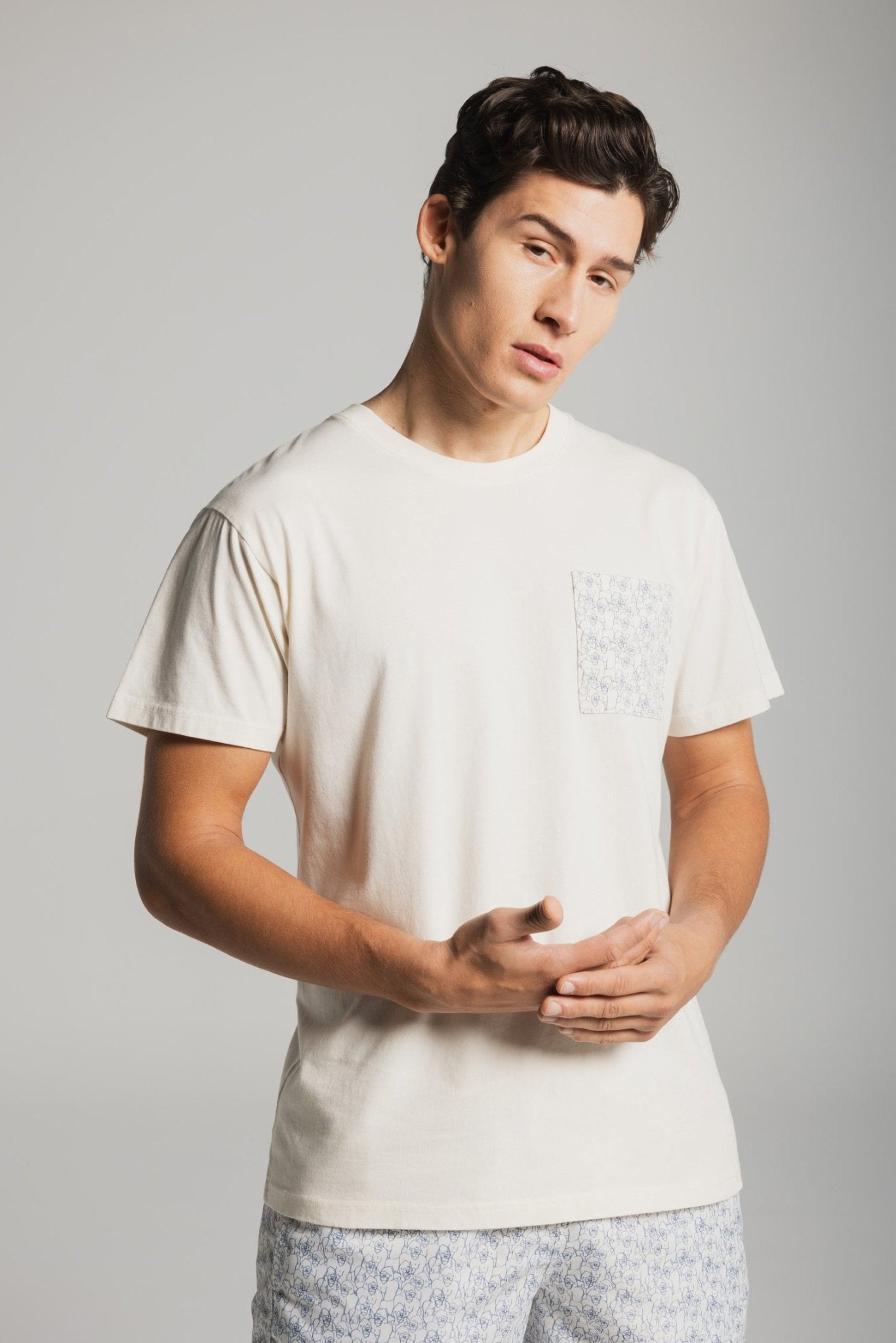 GORILLA CAMO POCKET T - DUST WHITE - THAT GORILLA BRAND