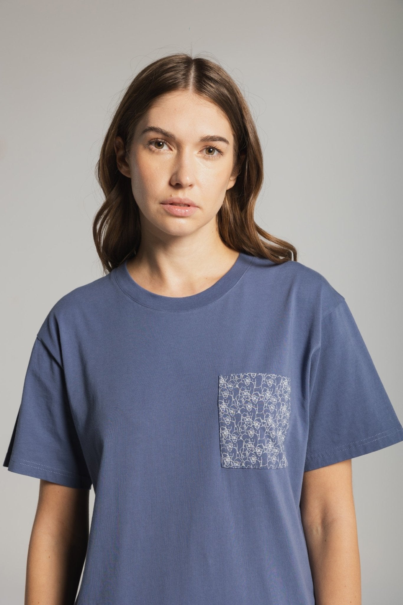 GORILLA CAMO POCKET T - INDIGO - THAT GORILLA BRAND