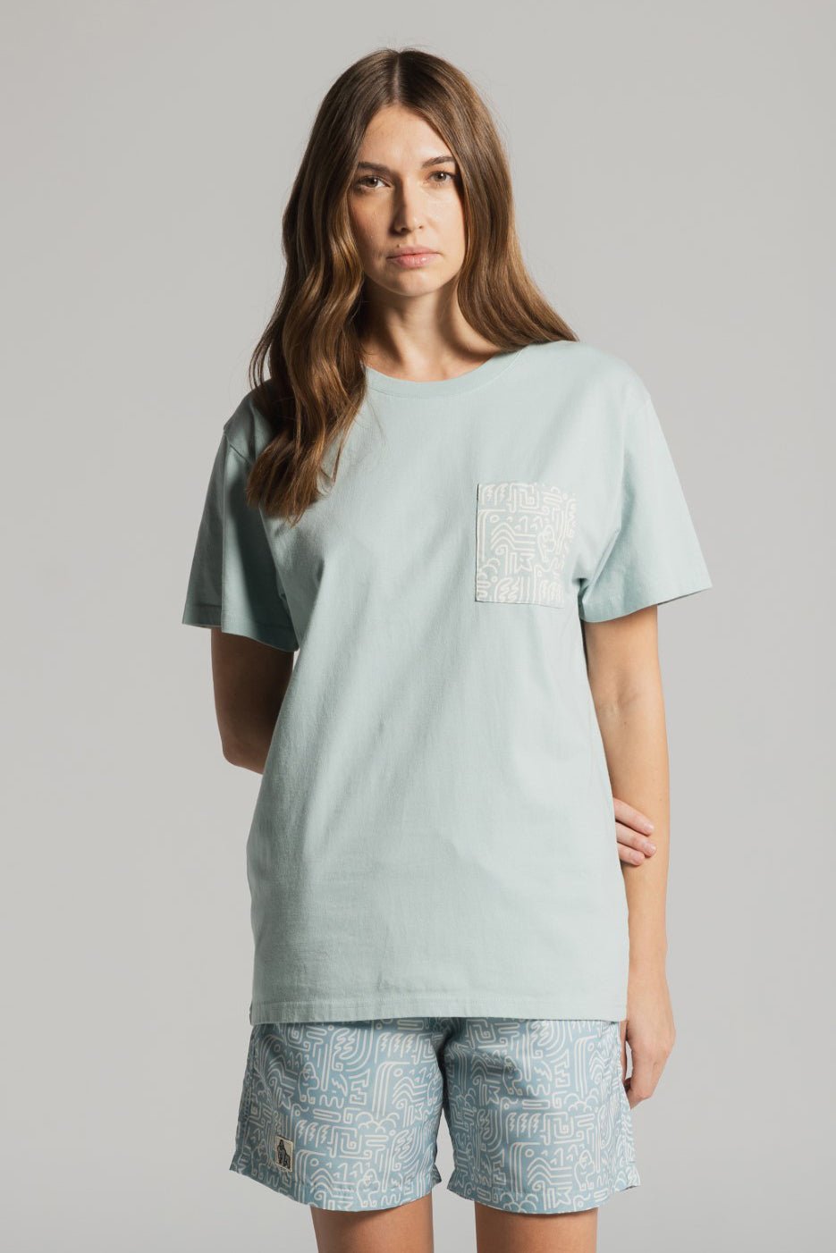 GORILLA WATERFALL POCKET T - POOL - THAT GORILLA BRAND