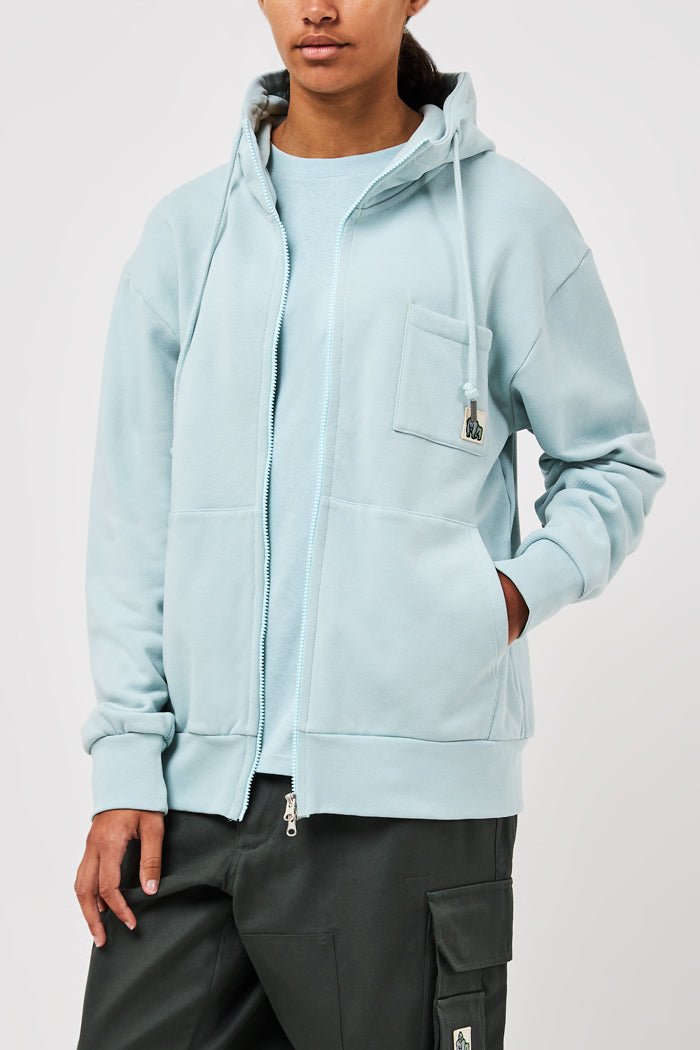 GORILLA ZIP HOODIE - POOL - THAT GORILLA BRAND