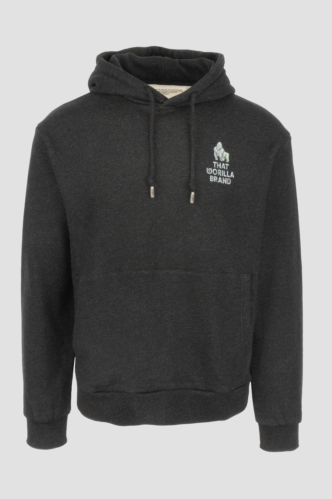LOGO HOODIE - BLACK - THAT GORILLA BRAND