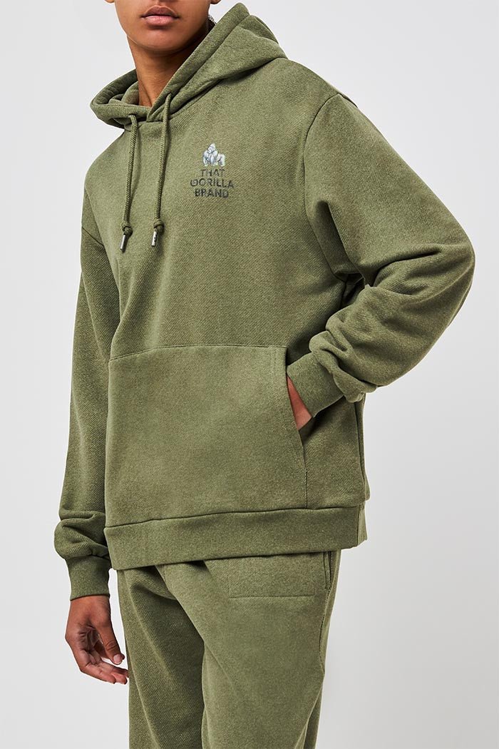 LOGO HOODIE - ROCK - THAT GORILLA BRAND