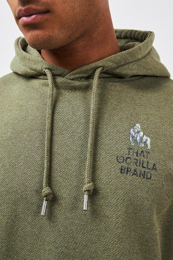 LOGO HOODIE - ROCK - THAT GORILLA BRAND