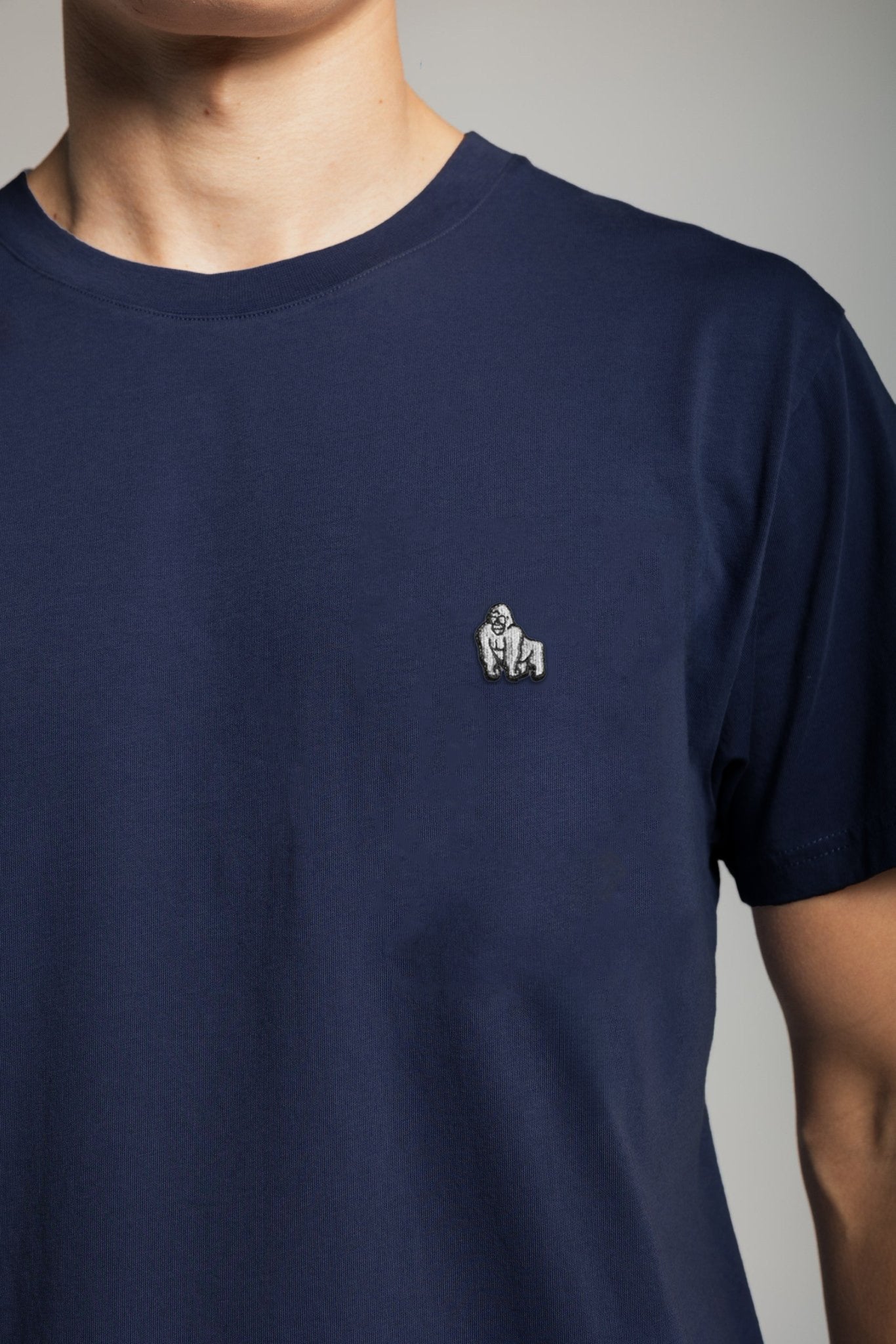 MINI EMBROIDERY T - NAVY - THAT GORILLA BRAND