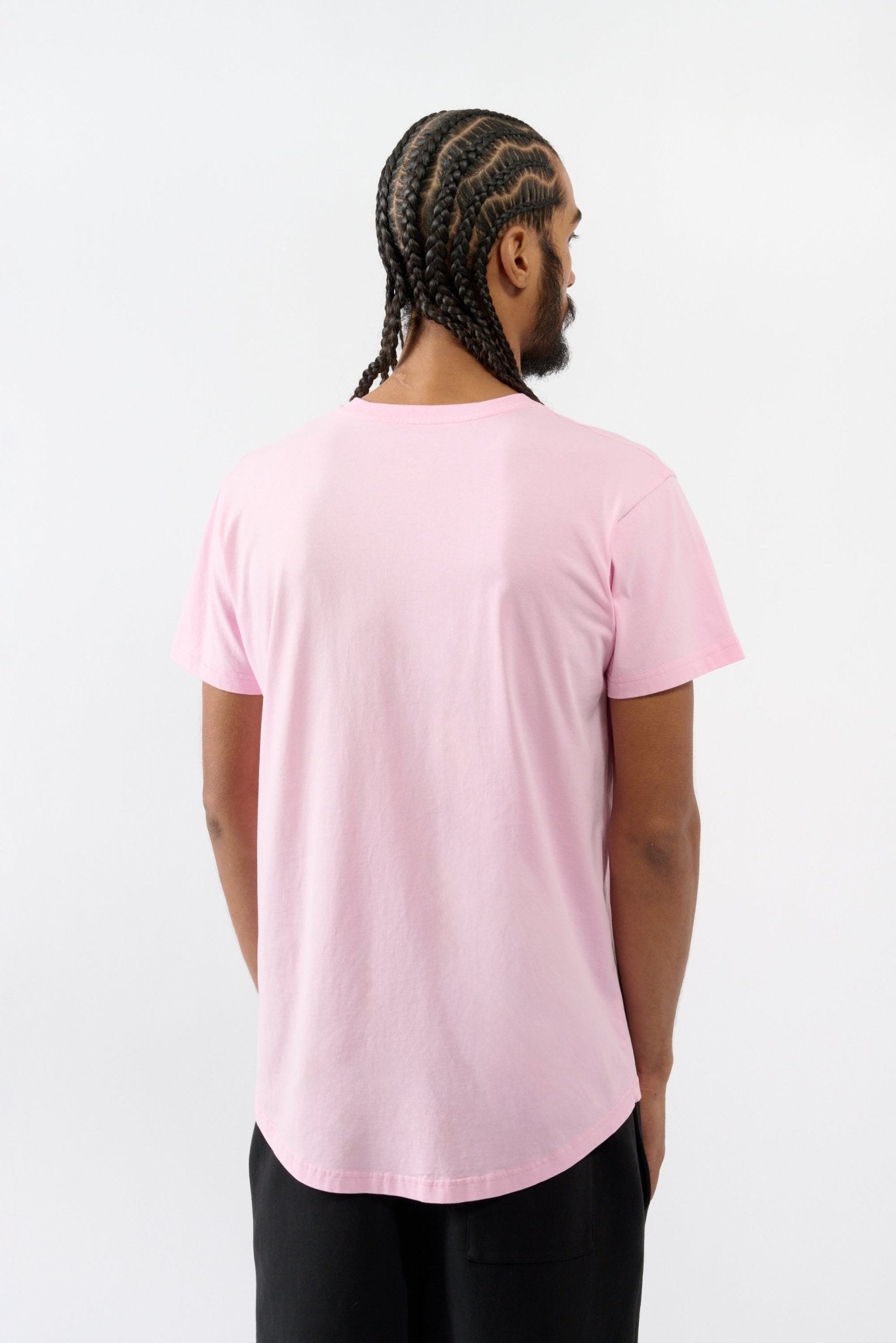 Mini Embroidery T-shirt - Pink - THAT GORILLA BRAND