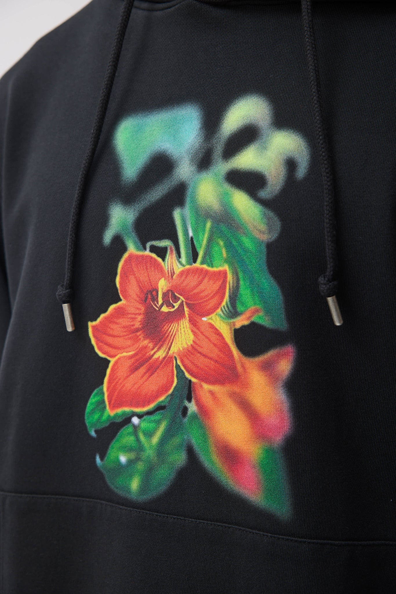 NANDI FLAME HOODIE - BLACK - THAT GORILLA BRAND