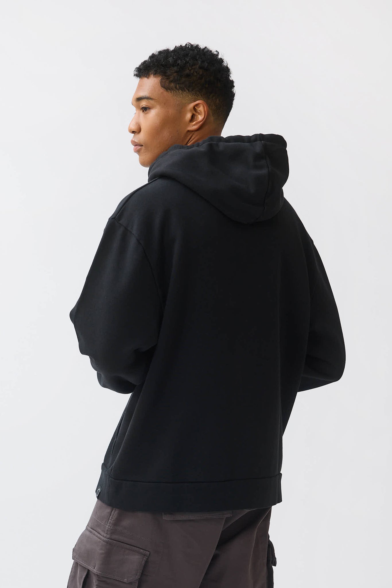 NANDI FLAME HOODIE - BLACK - THAT GORILLA BRAND