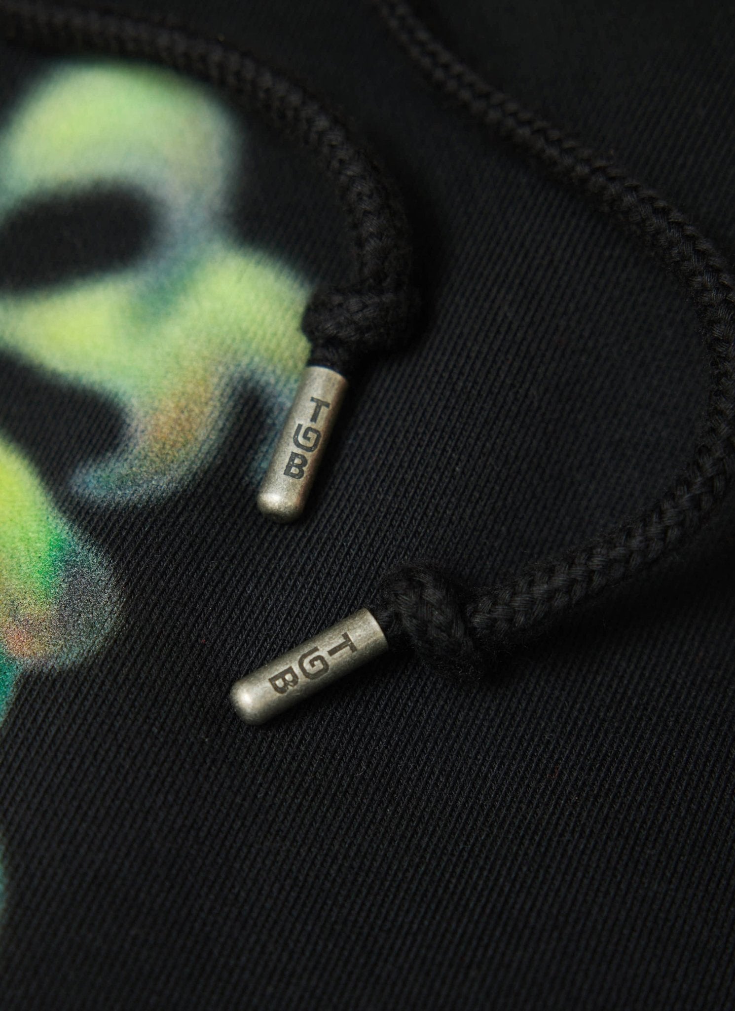 NANDI FLAME HOODIE - BLACK - THAT GORILLA BRAND