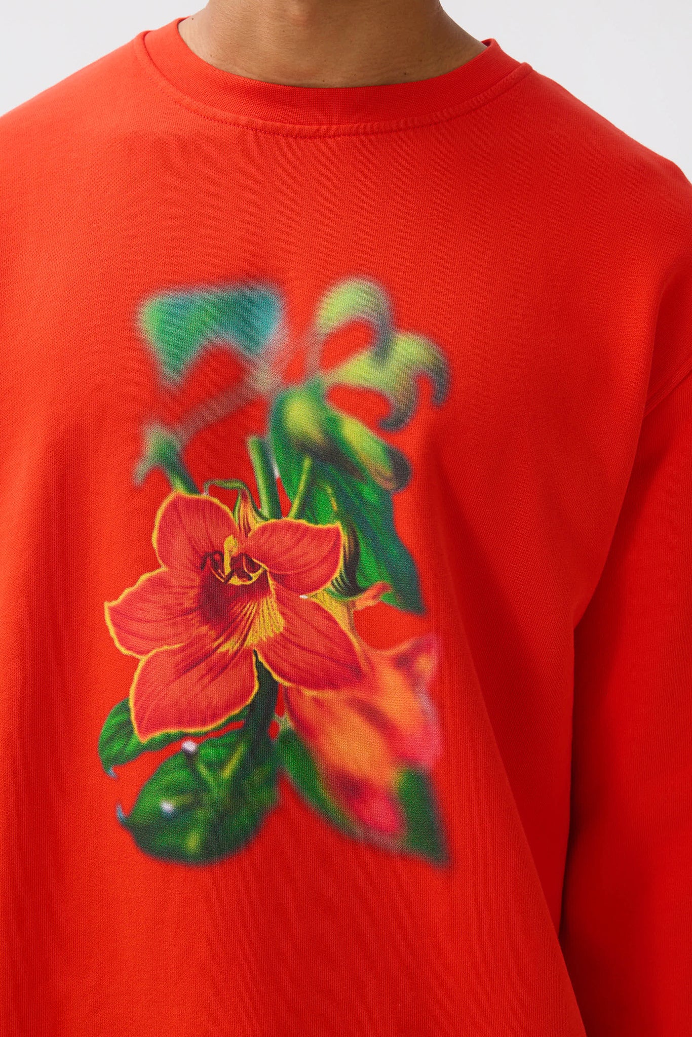 NANDI FLAME SWEATSHIRT - RED - THAT GORILLA BRAND