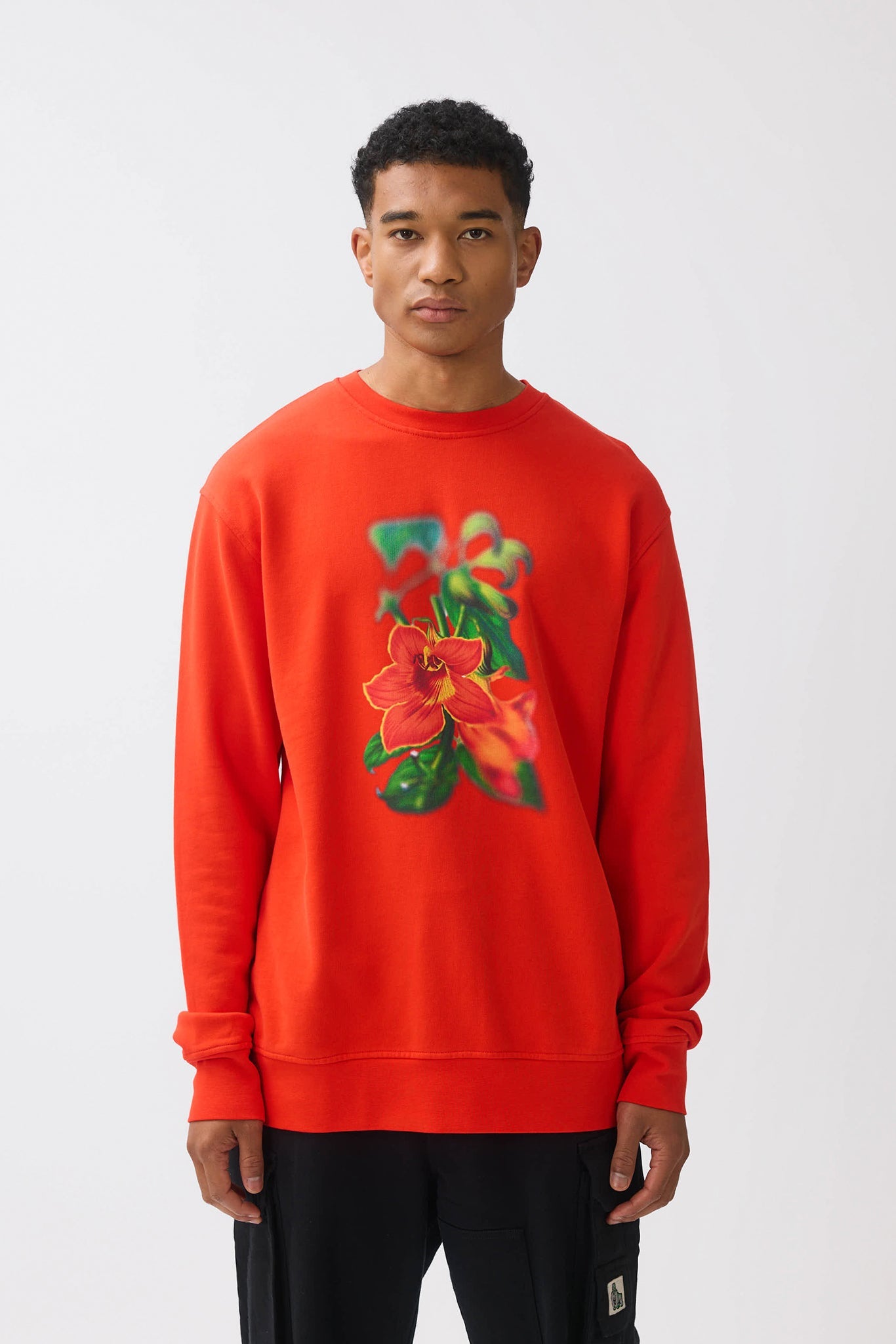 NANDI FLAME SWEATSHIRT - RED - THAT GORILLA BRAND