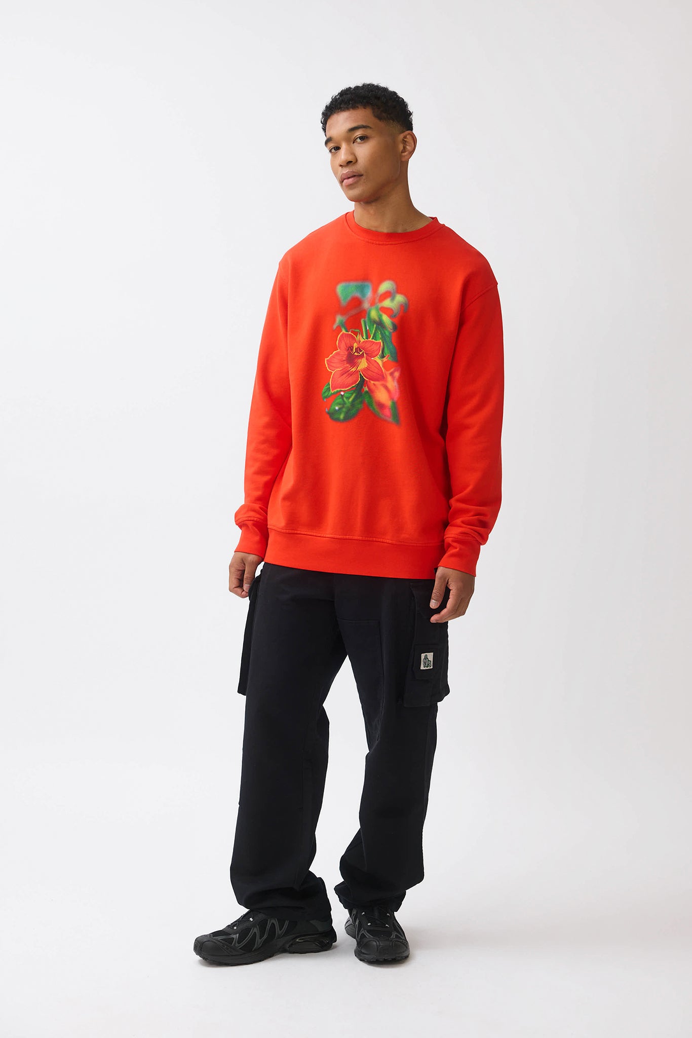 NANDI FLAME SWEATSHIRT - RED - THAT GORILLA BRAND