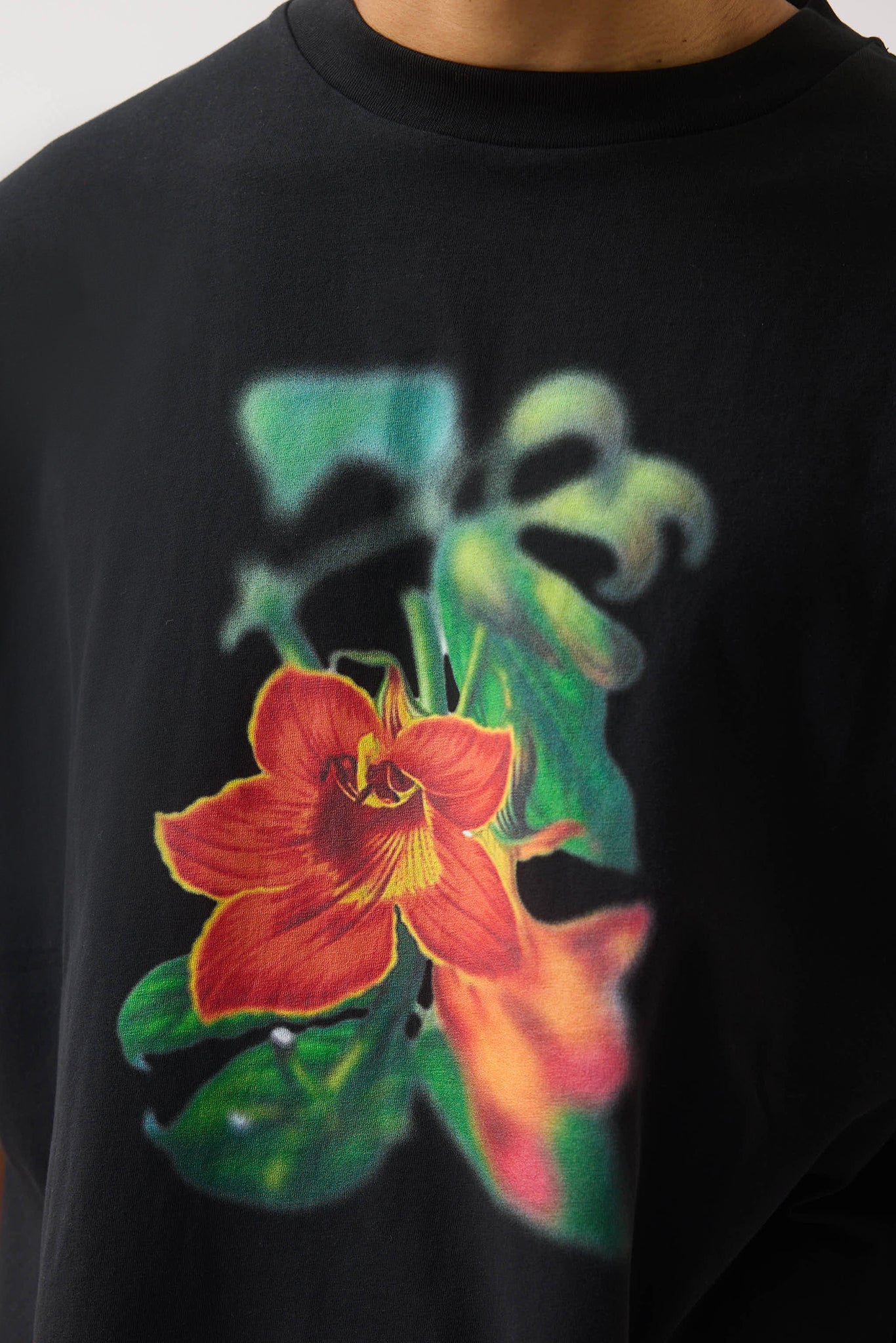NANDI FLAME T - SHIRT - BLACK - THAT GORILLA BRAND