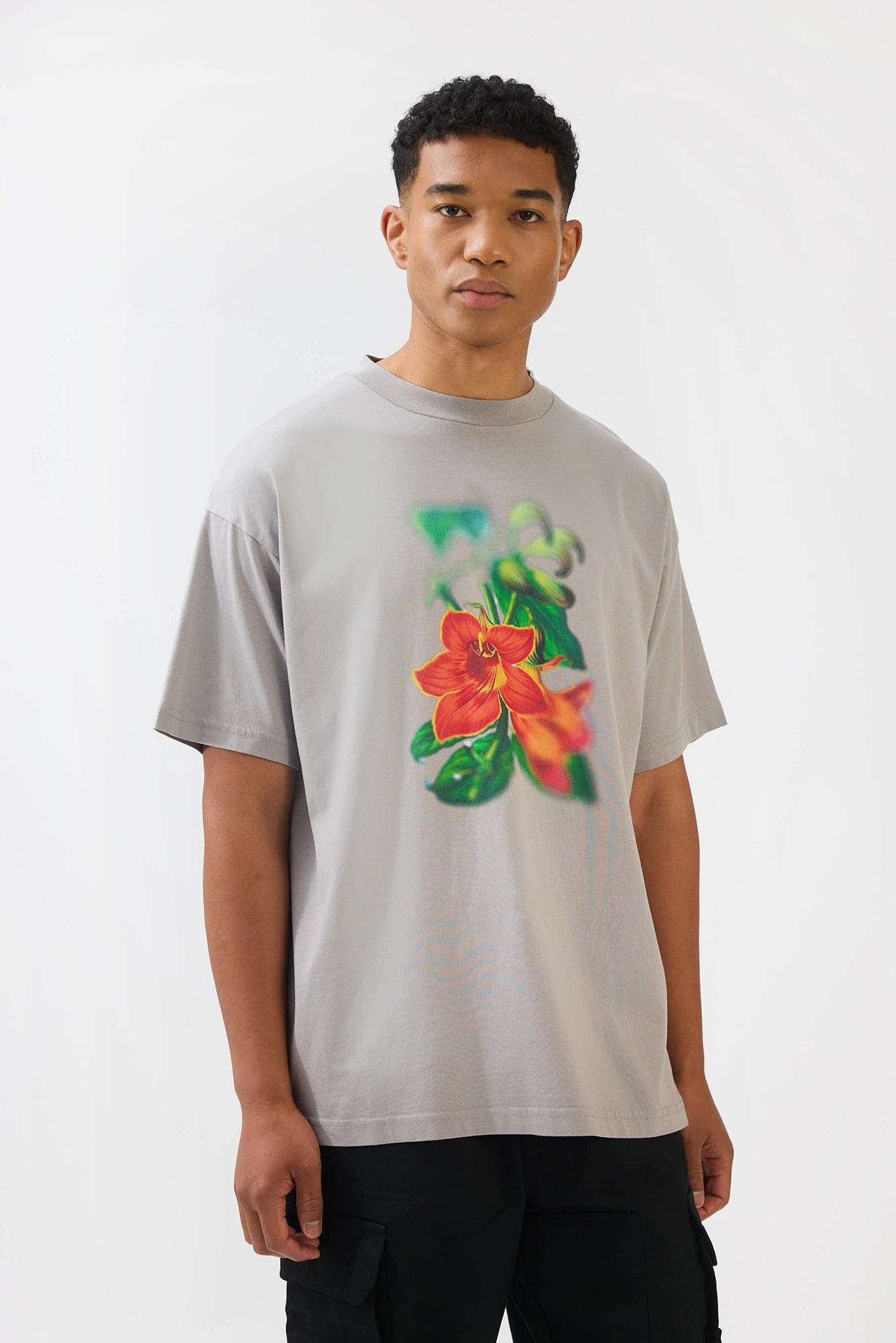 NANDI FLAME T - SHIRT - GREY - THAT GORILLA BRAND