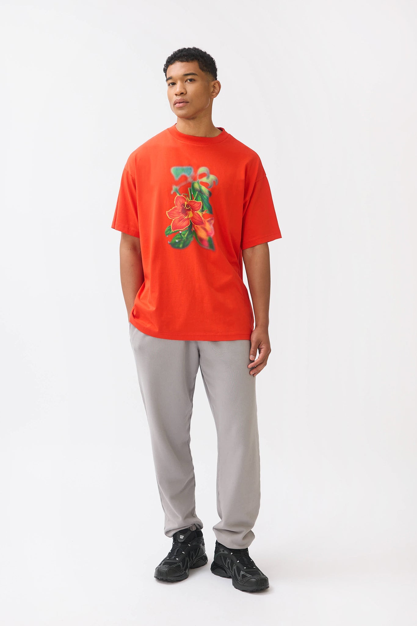 NANDI FLAME T - SHIRT - RED - THAT GORILLA BRAND