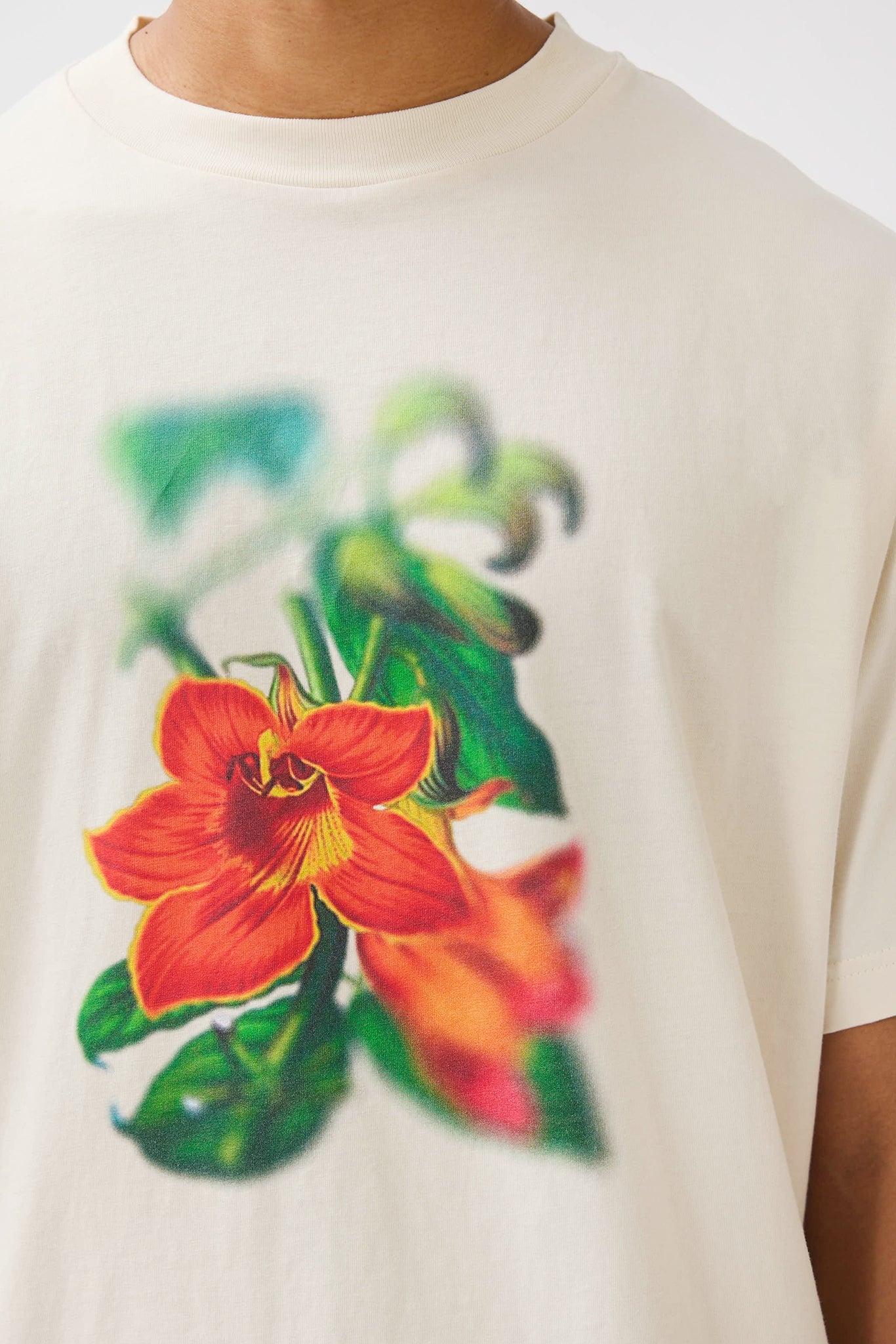 NANDI FLAME T - SHIRT - WHITE - THAT GORILLA BRAND