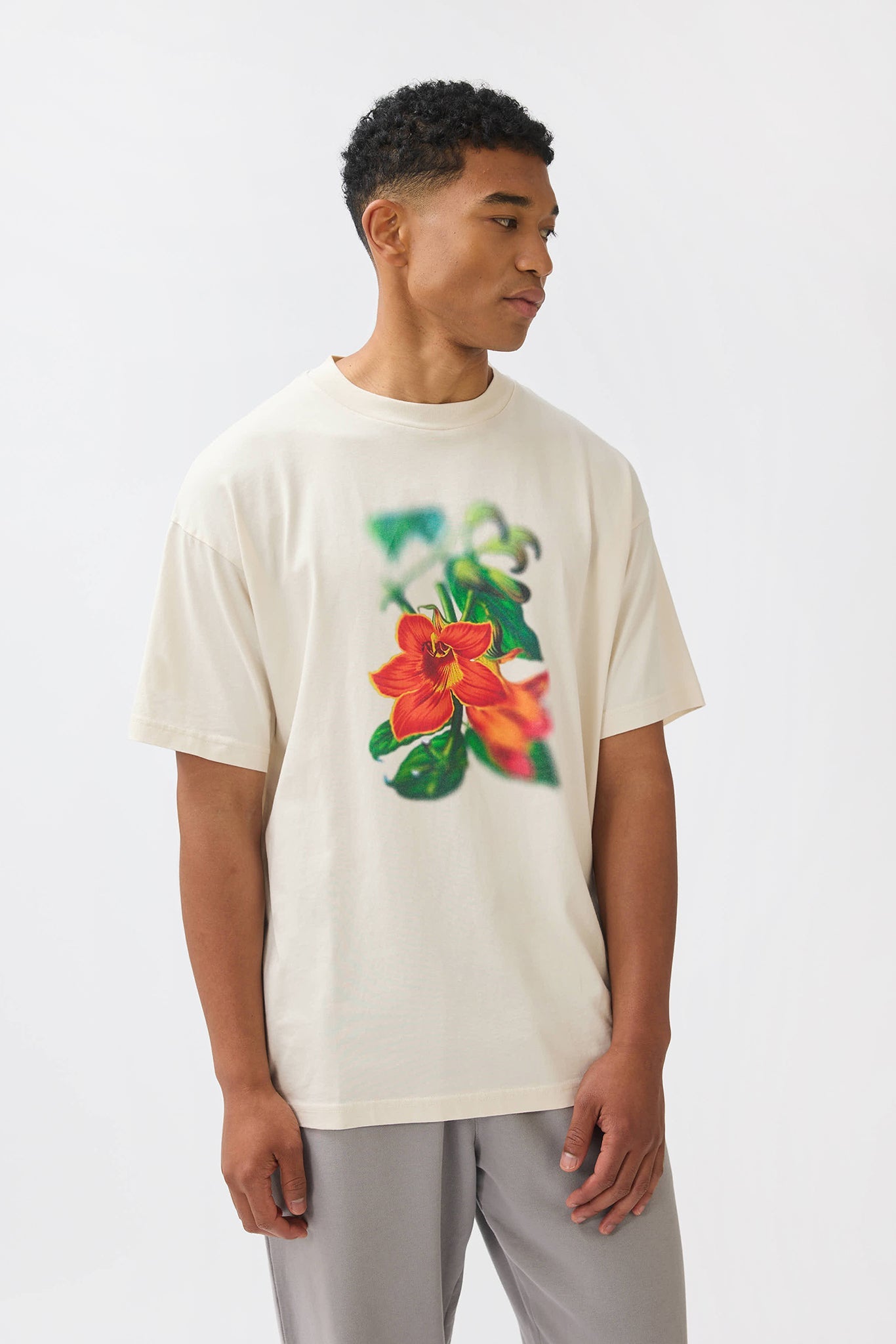 NANDI FLAME T - SHIRT - WHITE - THAT GORILLA BRAND