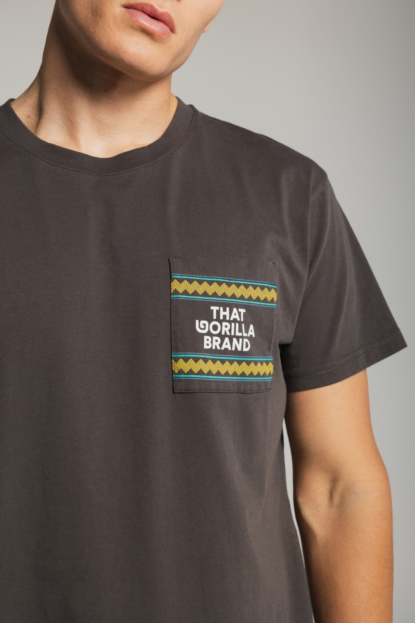 POCKET T - CHARCOAL - THAT GORILLA BRAND