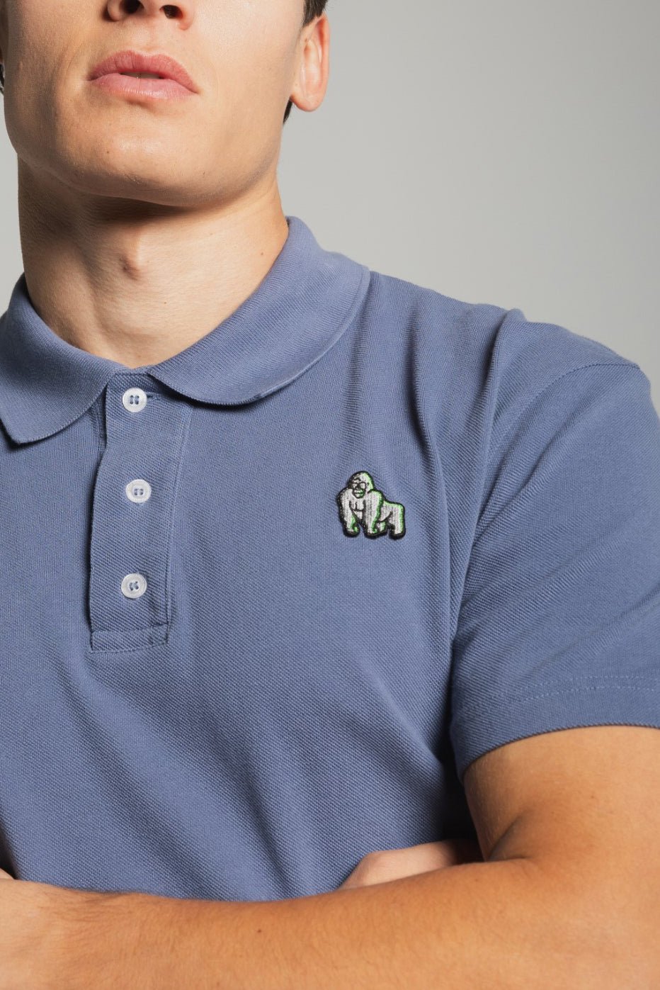 POLO - INDIGO - THAT GORILLA BRAND