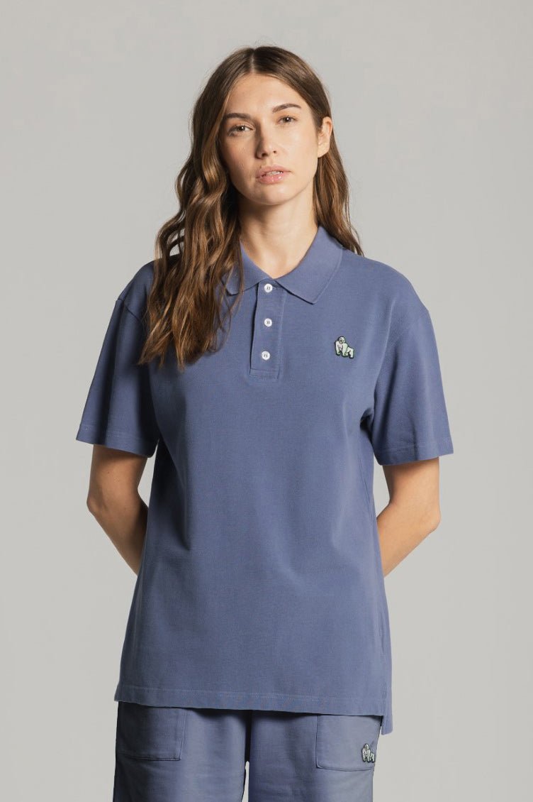 POLO - INDIGO - THAT GORILLA BRAND