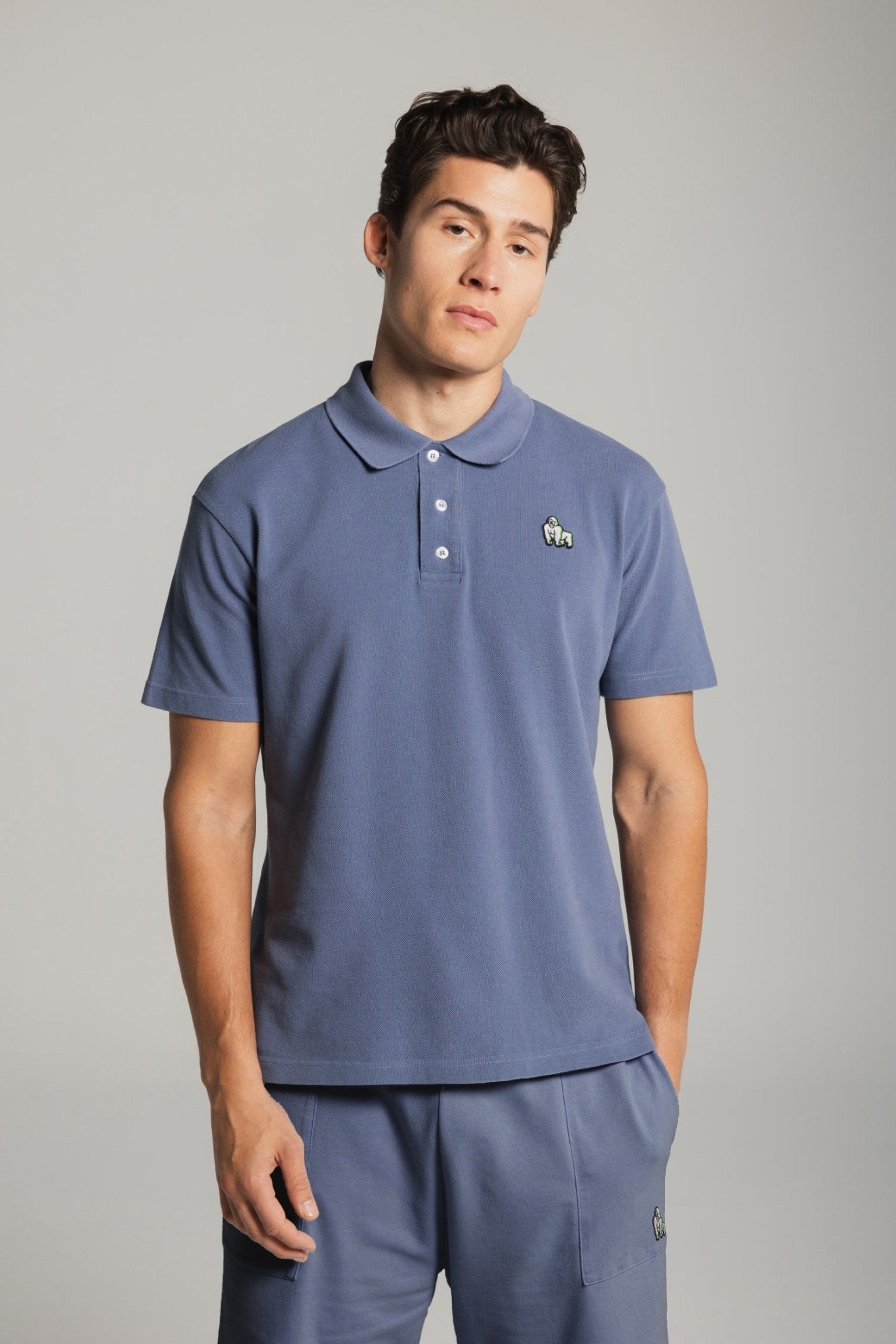 POLO - INDIGO - THAT GORILLA BRAND