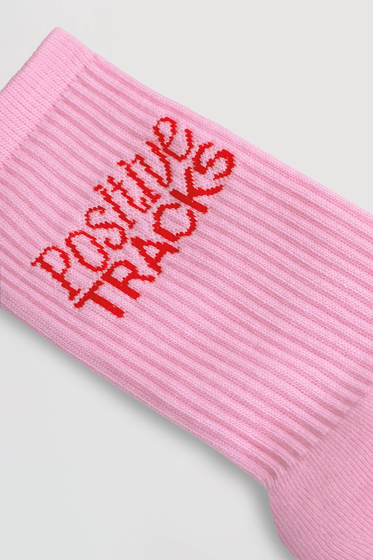 POSITIVE TRACKS SOCKS - PINK - THAT GORILLA BRAND