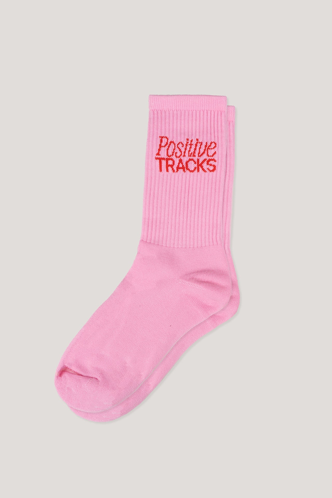 POSITIVE TRACKS SOCKS - PINK - THAT GORILLA BRAND