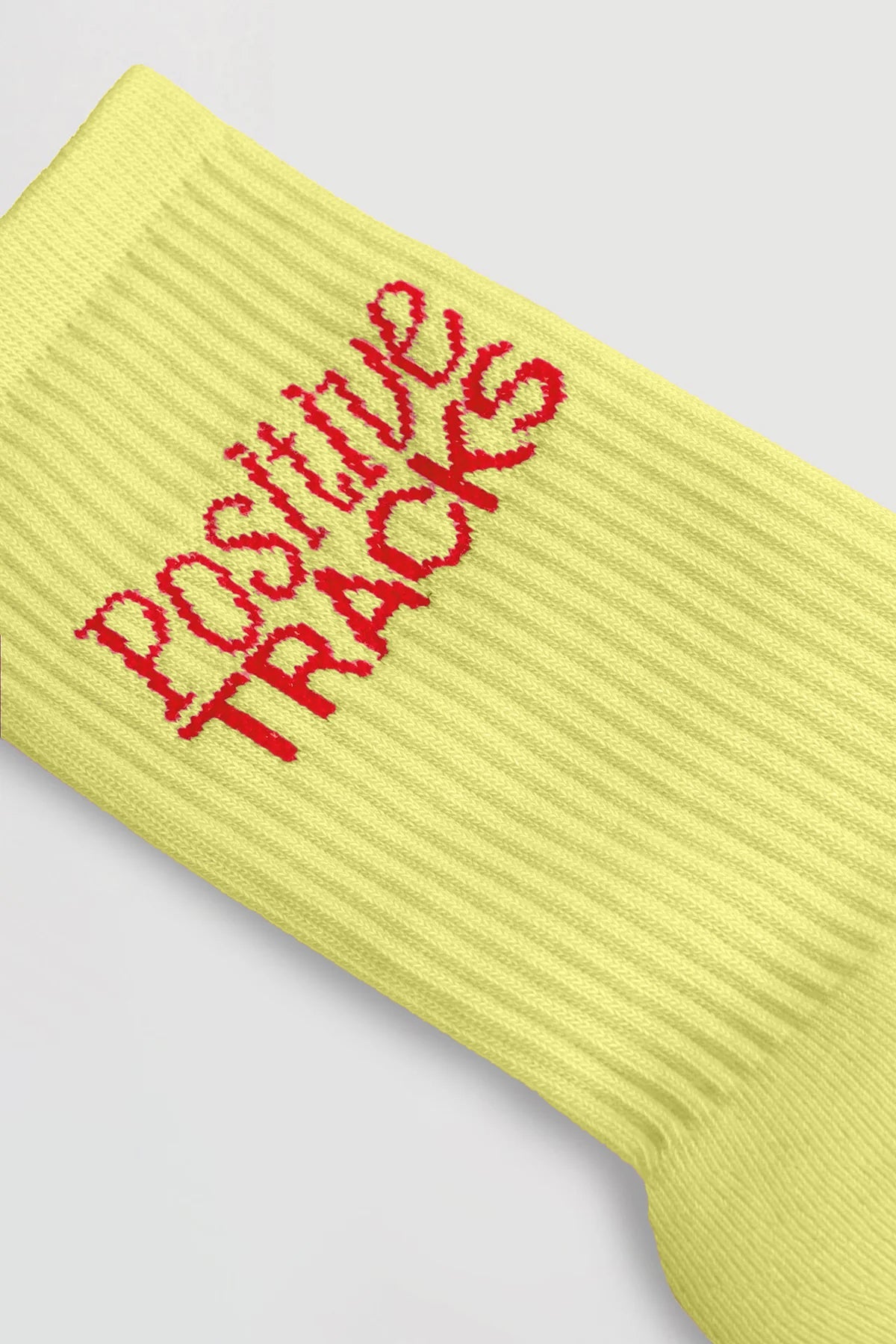 Positive Tracks Socks - Yellow - THAT GORILLA BRAND
