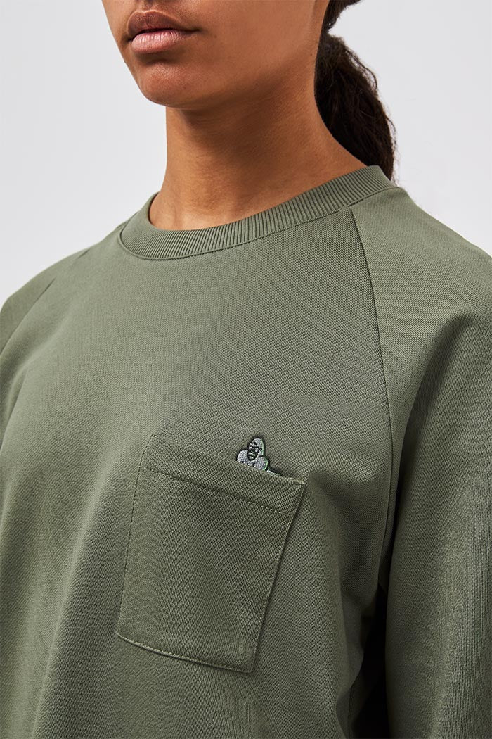 RAGLAN LONG SLEEVE POCKET T - ROCK - THAT GORILLA BRAND