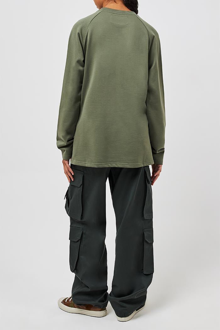 RAGLAN LONG SLEEVE POCKET T - ROCK - THAT GORILLA BRAND