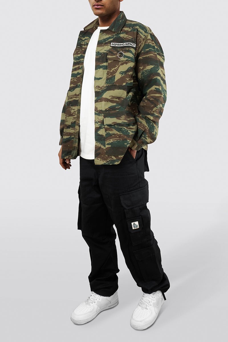 RANGER EMBROIDERED CAMO JACKET - AMBER STITCH - THAT GORILLA BRAND