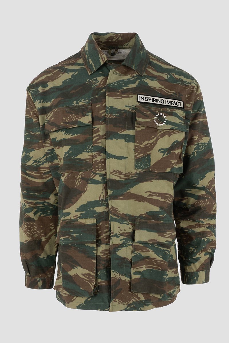 RANGER EMBROIDERED CAMO JACKET - ORCHID STITCH - THAT GORILLA BRAND