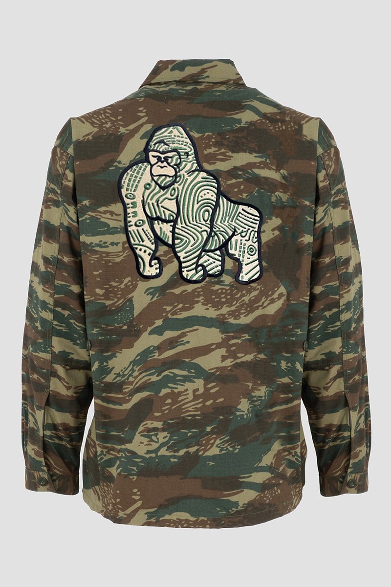 RANGER EMBROIDERED CAMO JACKET - ROCK STITCH - THAT GORILLA BRAND